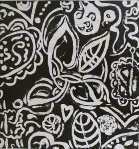 Marilia Piñeiro poder amazonico, grabado 1 | leonardo.pe