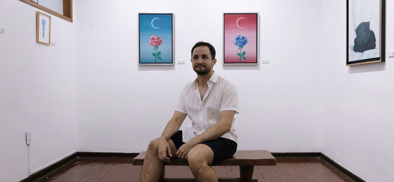 Rodrigo Núñez en galería de Tierra Baldía